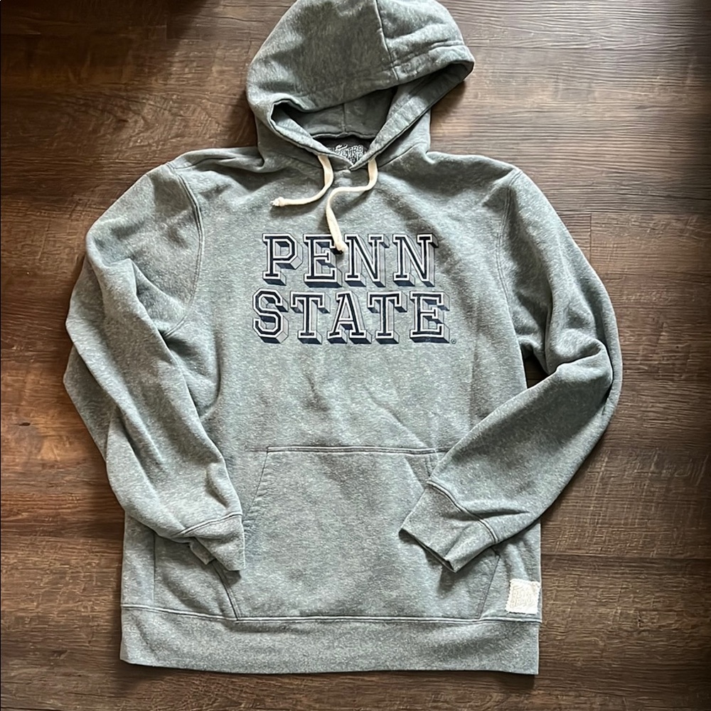 Gray Penn State Hoodie